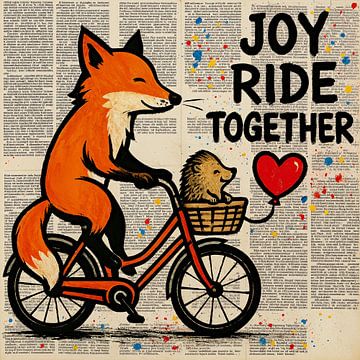 JoyRide Together by Moonheart Artworks