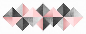 Harmonie van driehoeken 4 van Vitor Costa