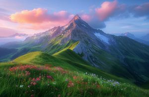 Weite Ausblicke: Sommerliche Alpenwelt