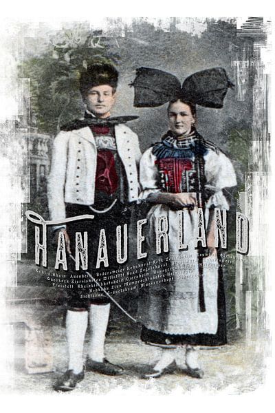 costume traditionnel, Hanauerland, lieux, vintage par Kahl Design Manufaktur