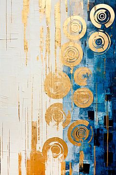 ABSTRACT KUNST Waterspetters van Melanie Viola