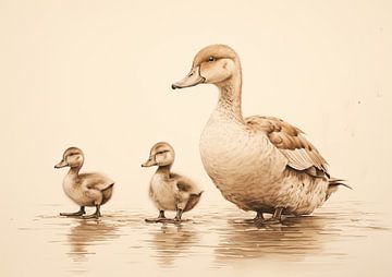 Duck | Ducks by ARTEO Paintings