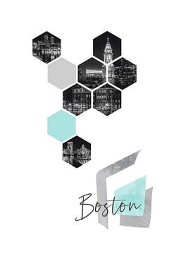 Urban Design BOSTON Nightscapes by Melanie Viola