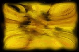 Yellow abstract by Maurice Dawson