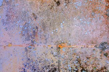 Alte Mauern mit Tünche bearbeitet