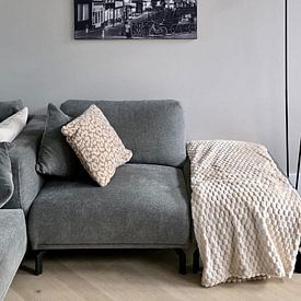 Photo de nos clients: Utrecht - Vismarkt ZwartWit 02 par Thomas van Galen, sur ArtFrame