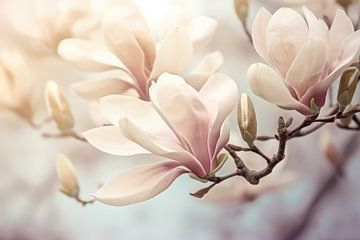 Magnolia blossom by Bert Nijholt