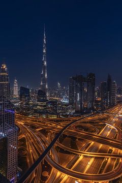 Burj Khalifa Verzauberung von Michael van der Burg