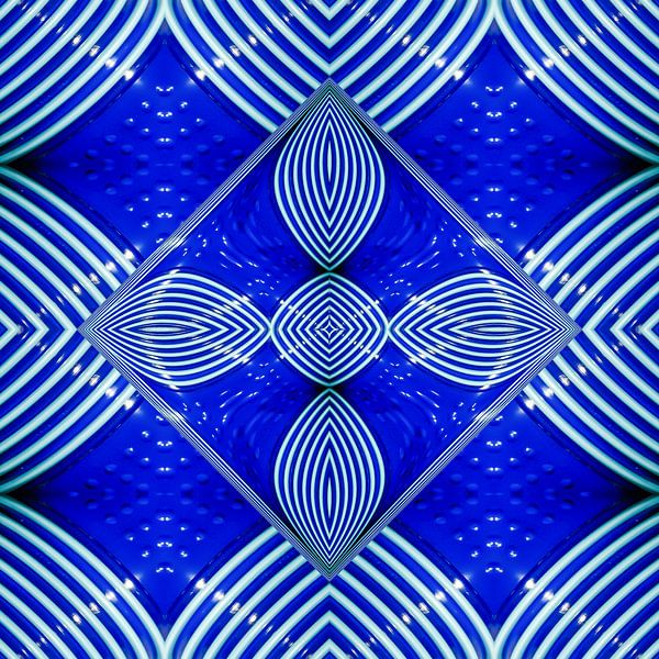 photoGraph 84 (Blue cups 2) by Hans Levendig (lev&dig fotografie)