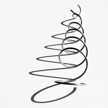 Spiral with shadow by Adelheid Smitt