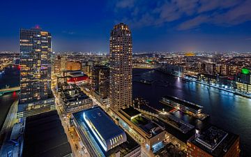 Rotterdam - Skyline Kop van Zuid in Richtung de Kuip