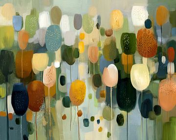 Tulpen Abstrakt von Jacky