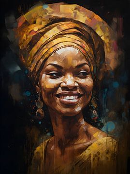 Portrait de Ngozi sur Artsy