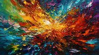 Abstract splash Art