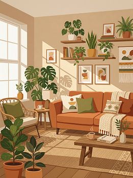 Cozy Living Room Interior