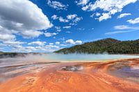 Grand Prismatic Spring in Yellowstone