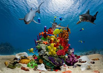 Ocean pollution by Sandra Perquin