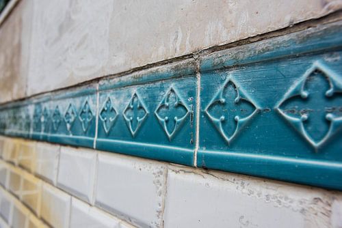 Parijs Metro ingang tegels