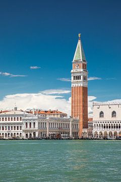 Venetië - Toren van San Marco van Gerald Lechner