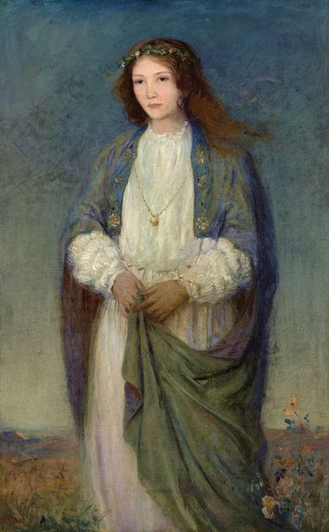 August Vincent Tack,The Listener by finemasterpiece