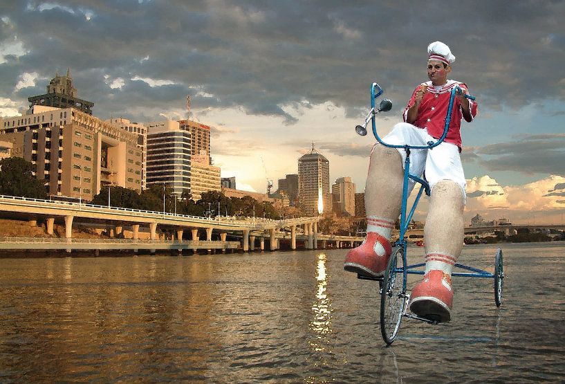 Aventure à vélo par Hans van der Pol