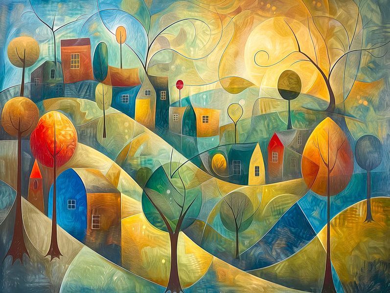 Spätsommerlandschaft von Jutta Maria Pusl