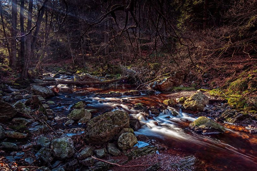Mountain river La Hoëgne by Rob Boon