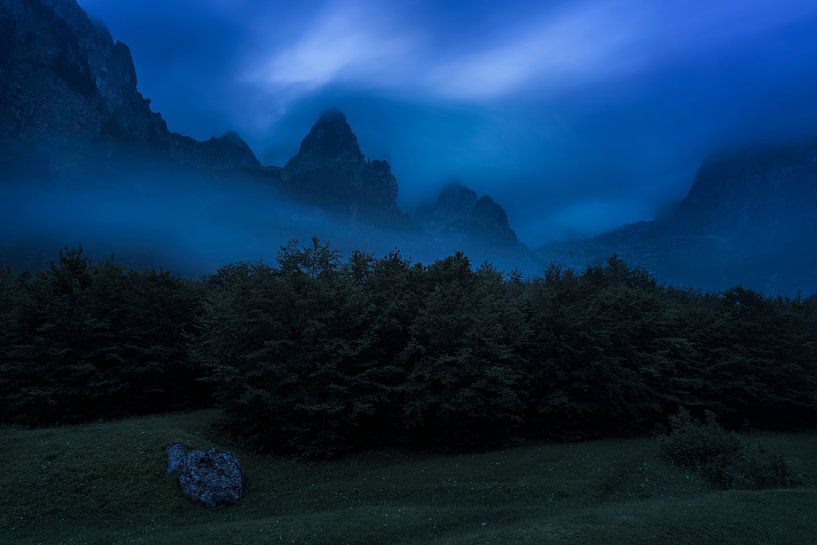 Montenegro blue hour by Rick Kloekke