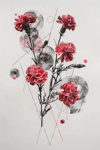 Anjers - Charmant bloemenkunstwerk voor een idyllisch huis