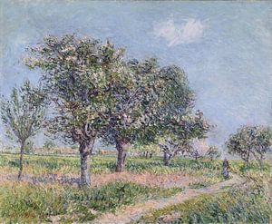 Gustave Loiseau, Blühende Apfelbäume in der Normandie, 1903