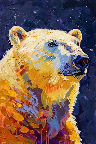 Eisbär von Poster Art Shop