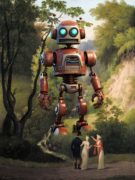 About Robots in Landscapes by Marja van den Hurk