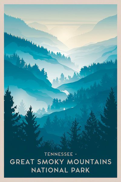 Tennessee by Poster Art Shop