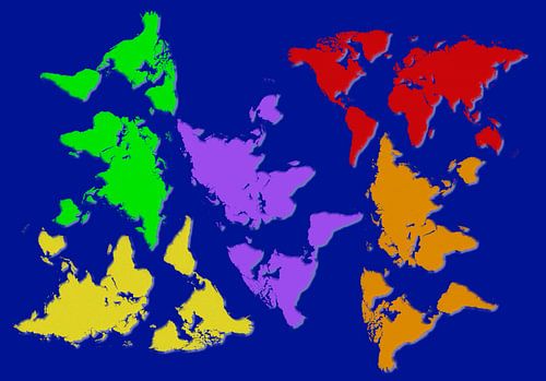 De wereld op z'n kop