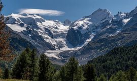 Glacier throne - Marmolada in the Dolomites, Italy by Monique Caes