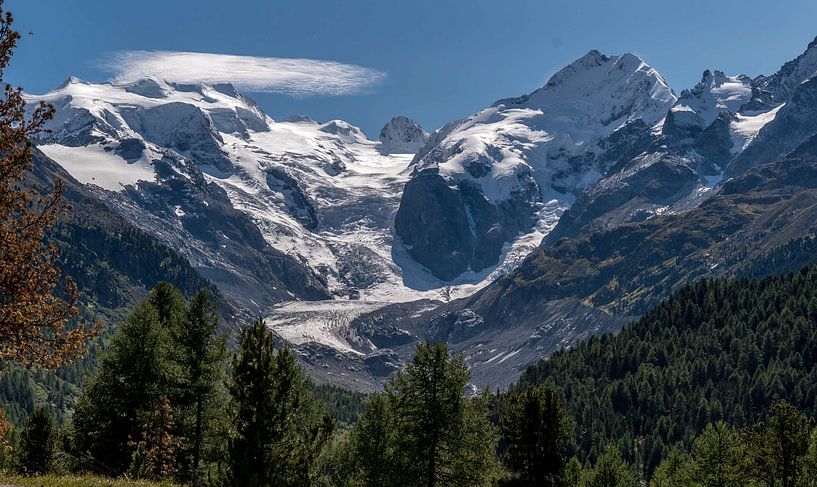 Gletscherthron - Marmolada in den Dolomiten, Italien von Monique Caes