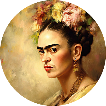 Frida Poster - Frida art print muurkunst portret