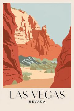 Las Vegas, Nevada van Poster Art Shop