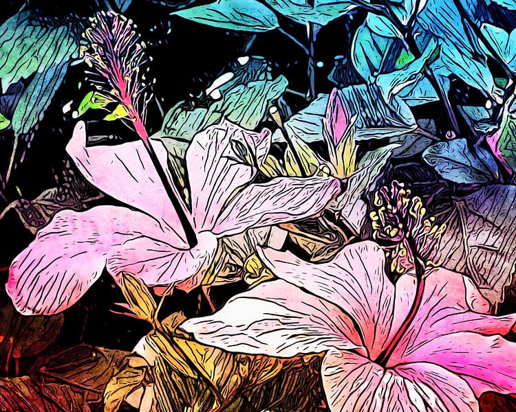 Blumenzauber, Motiv 10 von zam art