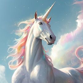 Unicorn Painting by Eye catching paintings