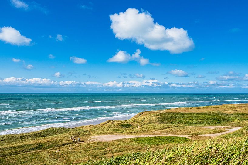 Dune and beach near Hirtshals in Denmark by Rico Ködder