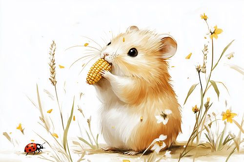 Hamster's Corn Festival #3