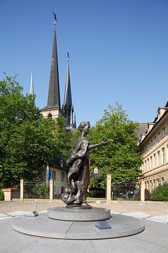 Kathedraal, Luxemburg van Torsten Krüger