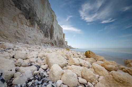 Falaises de craie à Ault France sur Menno Schaefer