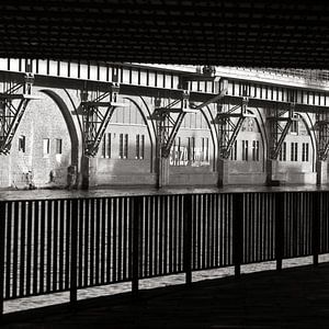 Tunnel du pont Jannowitz à Berlin-Est