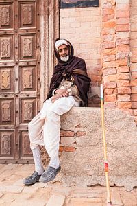 Mausolée du gardien de la porte des tombes royales d'Abassi - Pakistan sur Marion Raaijmakers
