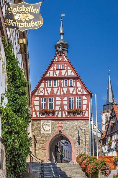 Altes Rathaus in der Altstadt von Oberursel, Taunus by Christian Müringer