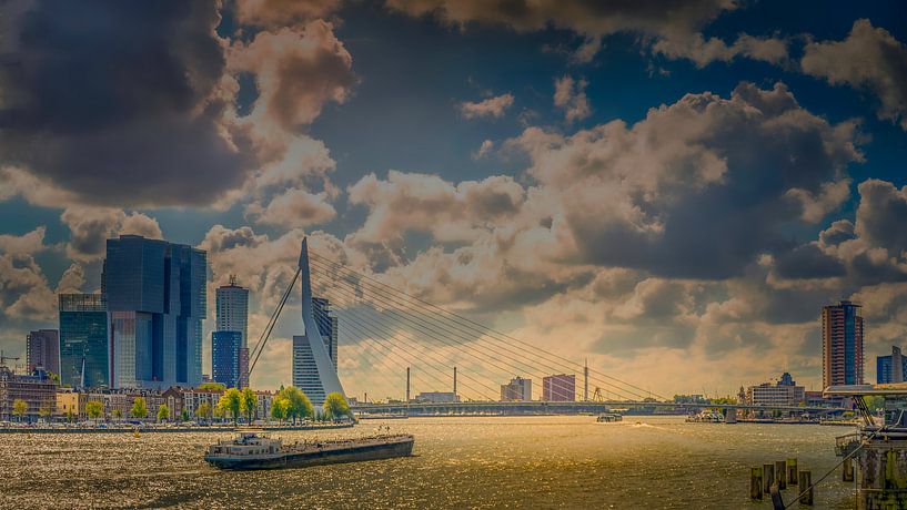 Rotterdam Maas view by Dennis Donders