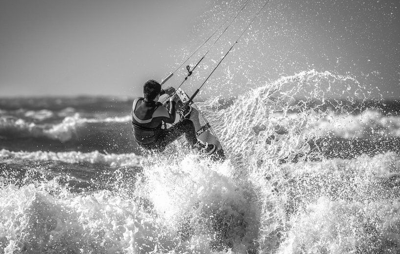 Kitesurfer van Photo Wall Decoration
