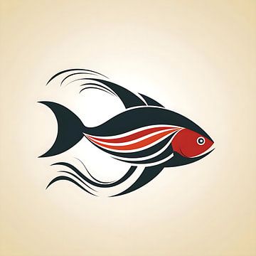 Vector image Fish by PixelPrestige